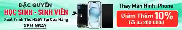 Thay màn hình iphone giảm 10% tối 200k