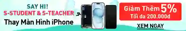 Thay màn hình iPhone giảm 10% tối đa 200k