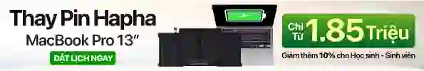 Thay pin macbook hapha