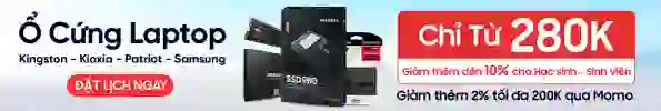 Ổ cứng laptop chỉ từ 280k