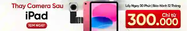 Thay camera sau iPad