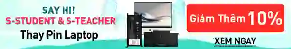 Thay pin laptop giảm thêm 10%