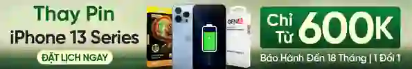 Thay pin iPhone 13 series chính hãng