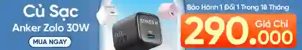 Củ sạc Anker Zolo 1C 30W A2698