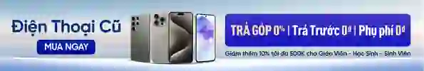 Máy cũ trả góp không đồng