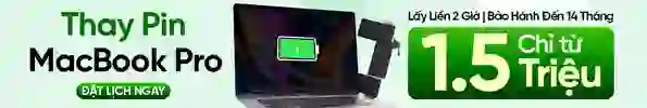 Thay pin macbook pro