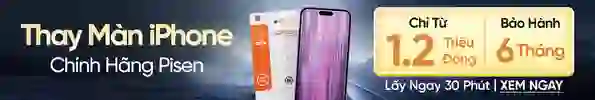 Thay màn hình điện thoại iPhone Pisen