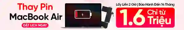 Thay pin macbook air