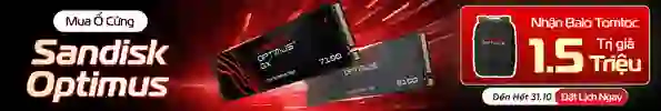 Ổ CỨNG SANDISK<br>Nhận Balo 1,5TR