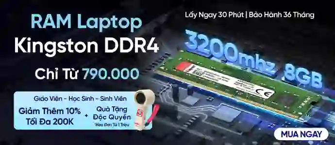 THAY RAM LAPTOP<br>Chỉ từ 790k