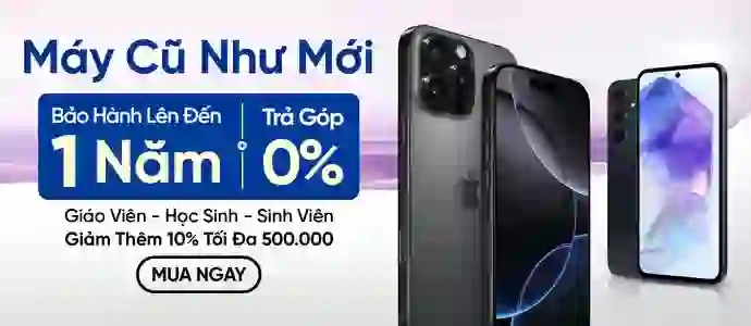 ĐIỆN THOẠI CŨ<br>Trả góp 0%