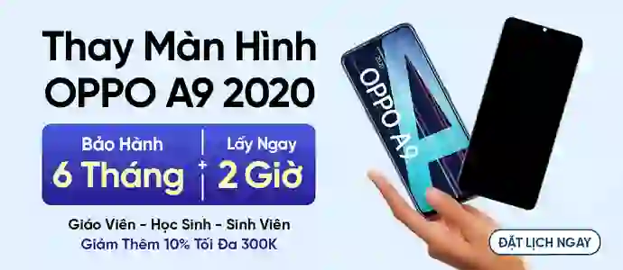 THAY MÀN OPPO A9 2020<br>Chính hãng - Lấy liền