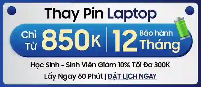 Thay pin laptop