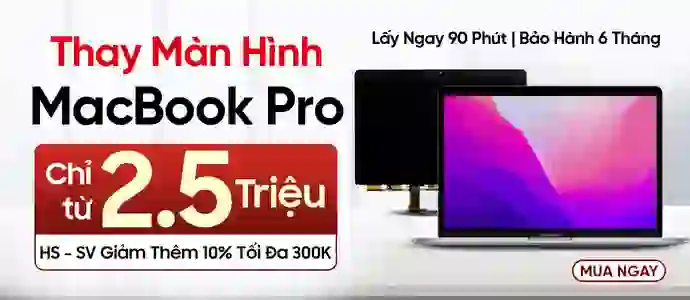 MÀN MACBOOK PRO<br>Từ 2,5Tr