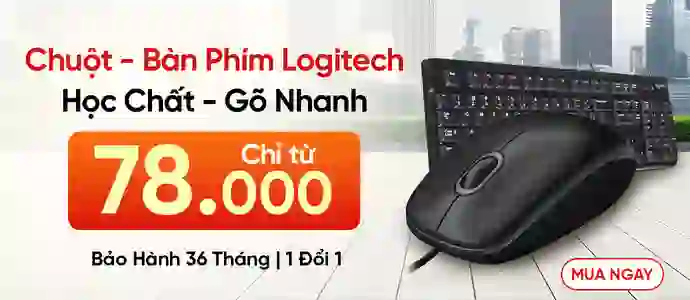 CHUỘT LOGITECH<br>Chỉ từ 78k
