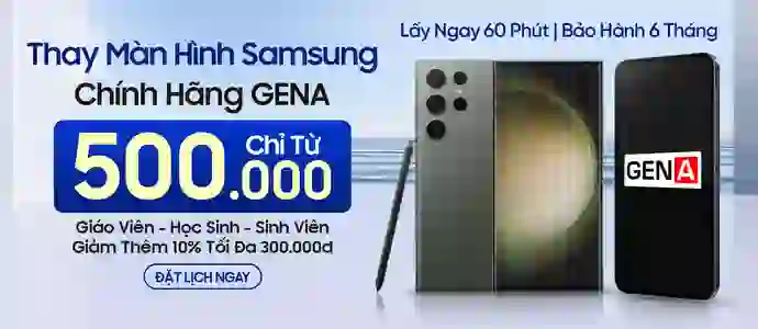 THAY MÀN HÌNH SAMSUNG<br>Chỉ từ 500k
