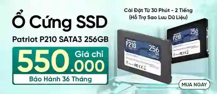 Ổ CỨNG PATRIOT<br>Chỉ 550K