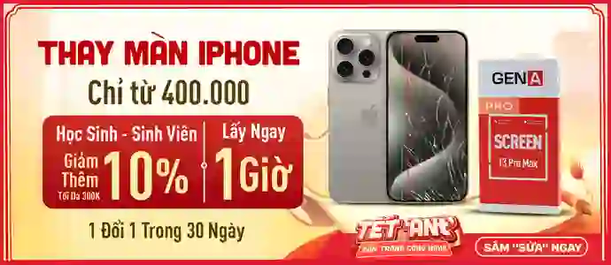 MÀN HÌNH IPHONE<br>Chỉ từ 400K