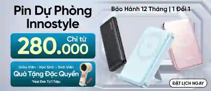 SẠC DỰ PHÒNG<br>Chỉ từ 280K