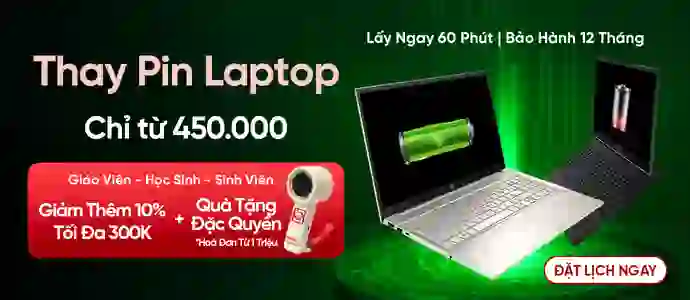 Thay pin laptop