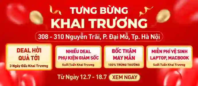 KHAI TRƯƠNG<br>308-310 Nguyễn Trãi