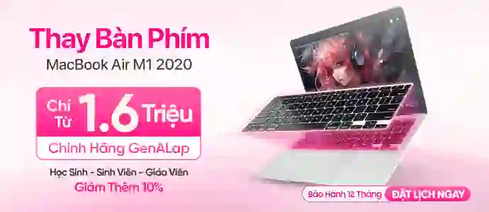 BÀN PHÍM MACBOOK<br>Chỉ từ 1.6TR