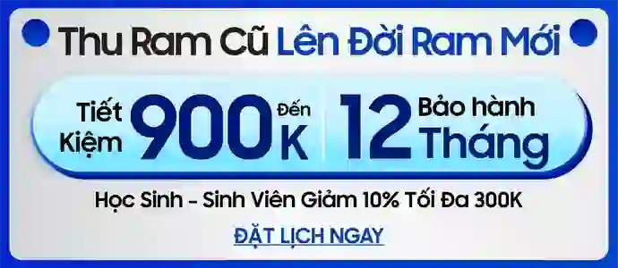 Thay ram cũ lên đời ram mới