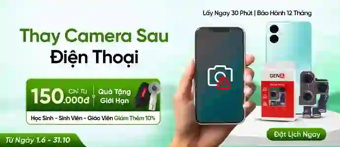 CAMERA SAU<BR>Chỉ từ 150K