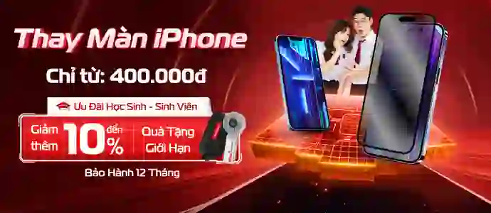 THAY MÀN IPHONE<br>Chỉ từ 500K