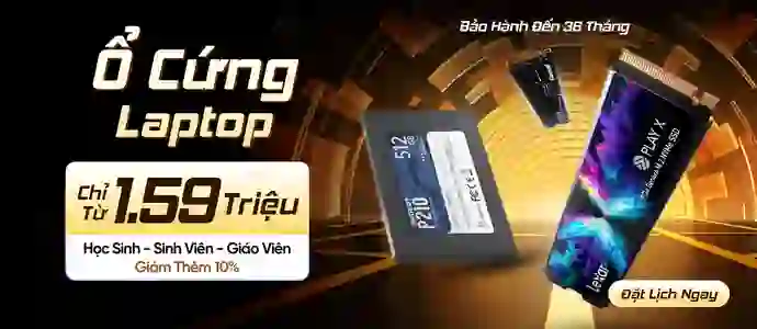 Ổ CỨNG LAPTOP<br>Chỉ từ 1,59TR