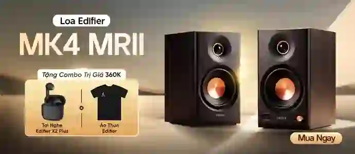 MUA LOA Edifier EDIFIER<br>Tặng Tai nghe, Áo