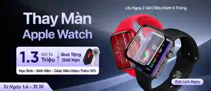 MÀN APPLE WATCH<BR> Chỉ từ 1,3TR