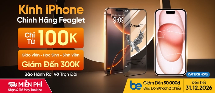 KÍNH LƯNG iPhone<br>Chỉ từ 100k