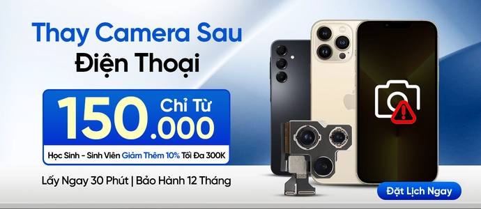 THAY CAMERA SAU<br>Chỉ từ 150K