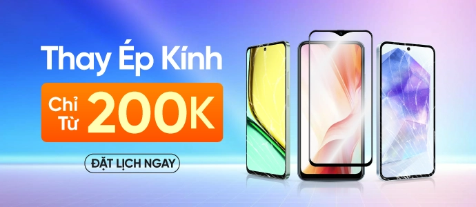 ÉP KÍNH APPLE<br>Chỉ từ 200K