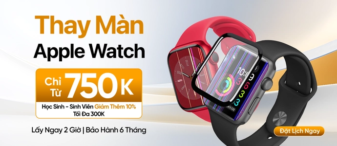 MÀN APPLE WATCH <BR> Chỉ từ 750K