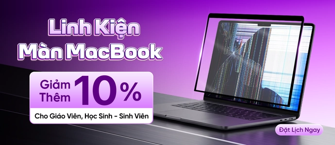 MÀN MACBOOK<br>Tặng chuột + Pin dự phòng