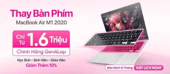 <b>BÀN PHÍM MACBOOK</b><br>Chỉ từ 1.6TR