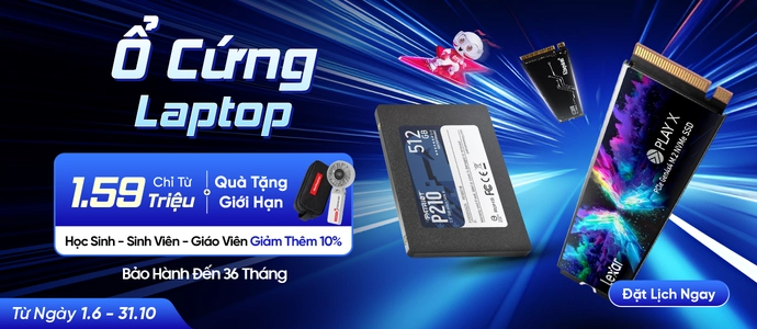 Ổ CỨNG LAPTOP<BR>Chỉ từ 1.590K