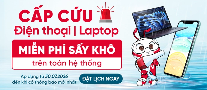 <b>MIỄN PHÍ SẤY KHÔ</b><br>Trên toàn hệ thống