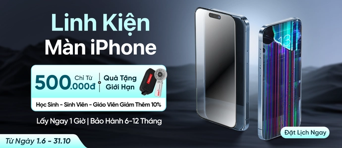 MÀN HÌNH iPhone <br> Chỉ từ 500K