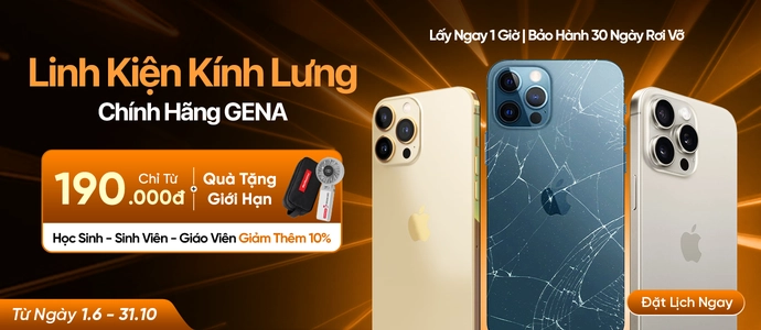 KÍNH LƯNG GENA<br>Chỉ từ 190K