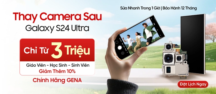 <b>CAMERA S24 ULTRA</b><br>Chỉ từ 3TR