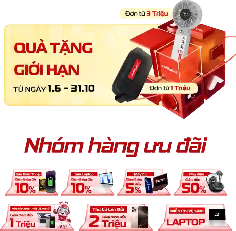 Quà tặng đặc quyền chương trình Back to School 2026 - Mobile