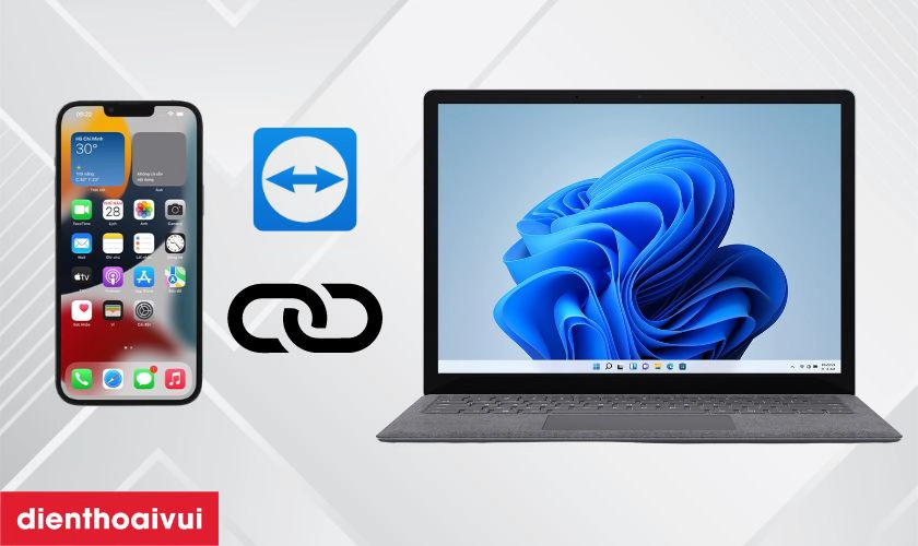 Kết Nối TeamViewer Với Điện Thoại