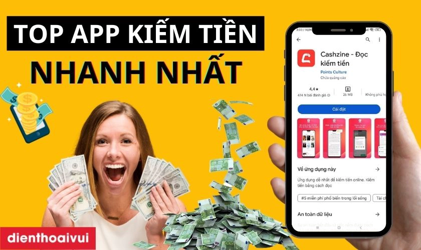 CÁC APP KIẾM TIỀN ONLINE CHO HỌC SINH AN TOÀN VÀ HIỆU QUẢ