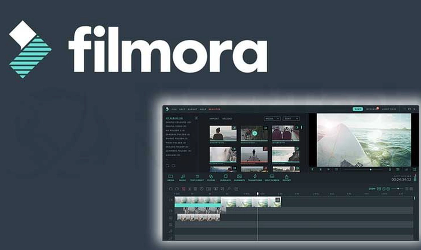 3. Cách xuất video không có logo trong Wondershare Filmora 9