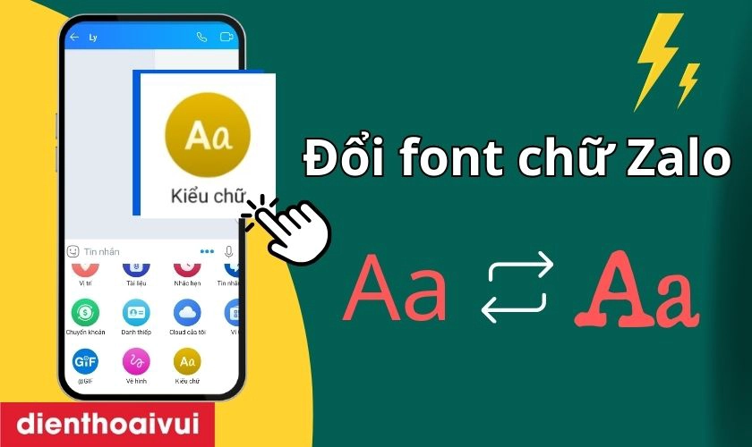 Cách đổi font chữ Zalo đơn giản trên điện thoại và máy tính