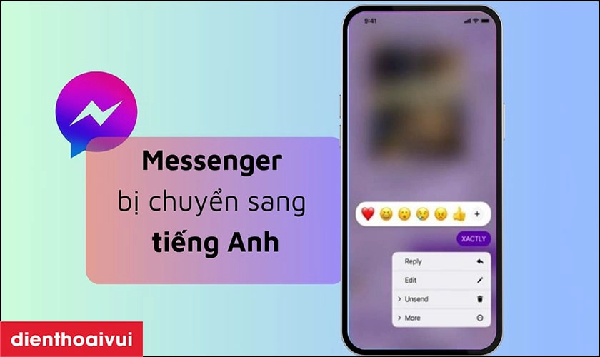 Messenger bị chuyển sang tiếng Anh và 5 cách xử lý nhanh