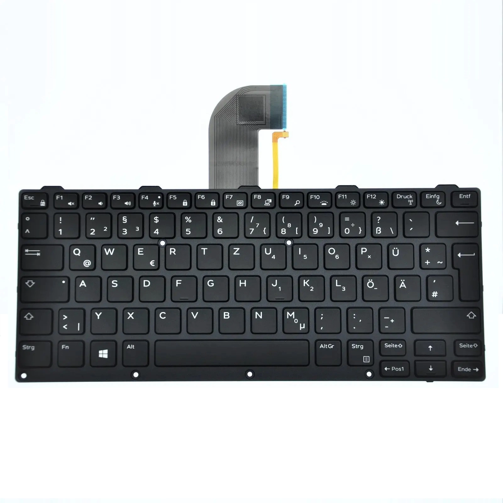 Clavier AZERTY Original Dell Latitude 12 Rugged 7204 / 7214 - Neuf